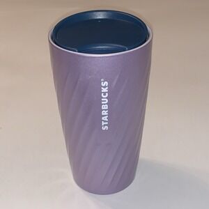 2023 Starbucks 12oz Subzero Travel Mug Tumbler Lavender Purple Winter Lilac